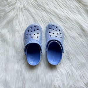 Women’s classic glitter crocs